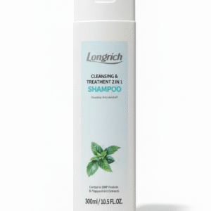 Longrich Shampooing 2-en-1 – Nettoyant & Traitement Anti-Pelliculaire (300 ml)