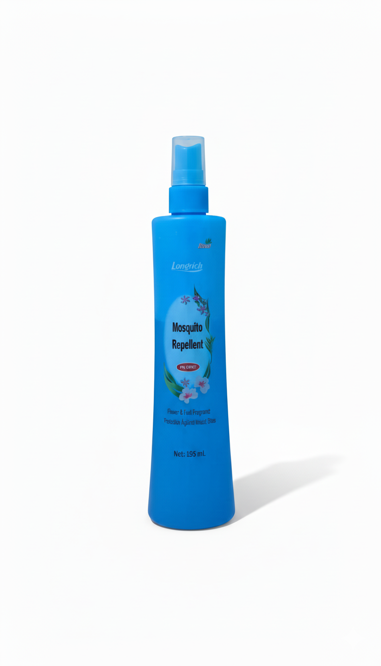 Longrich Mosquito Repellent – Spray Anti-Moustique Parfumé 195 ml