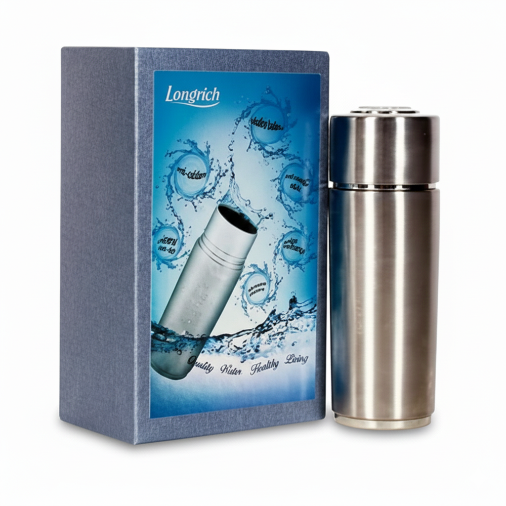 Longrich Energy Nano Cup – Gourde Inox Santé & Vitalité